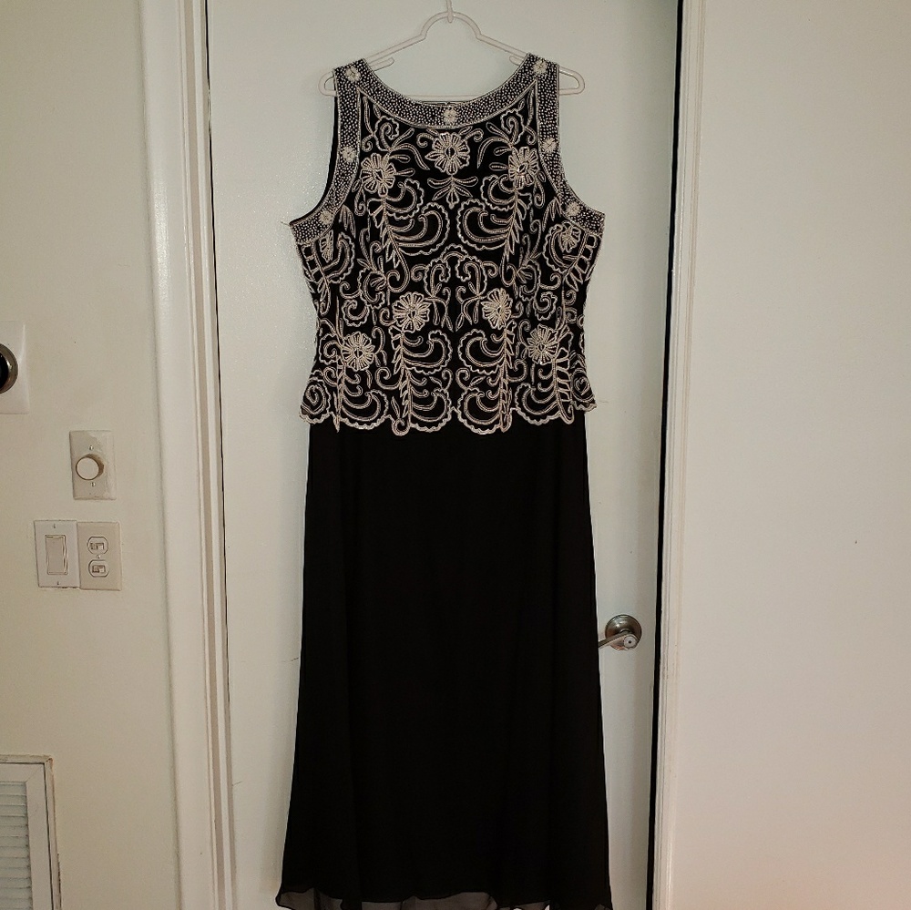 J Kara beaded gown